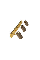 Atolye Store-Üçlü Lazer Spot Serisi / Mat Pirinç-Avize-5-Milagron.com