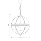 Atolye Store-Utah Fener Sarkıt Avize Large Krom-Avize-3-Milagron.com