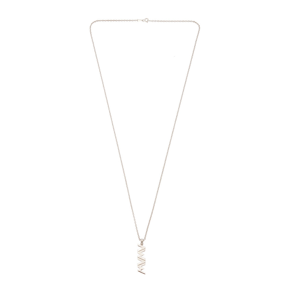 Aw Necklace In Silver