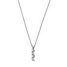 Aw Necklace In Oxide