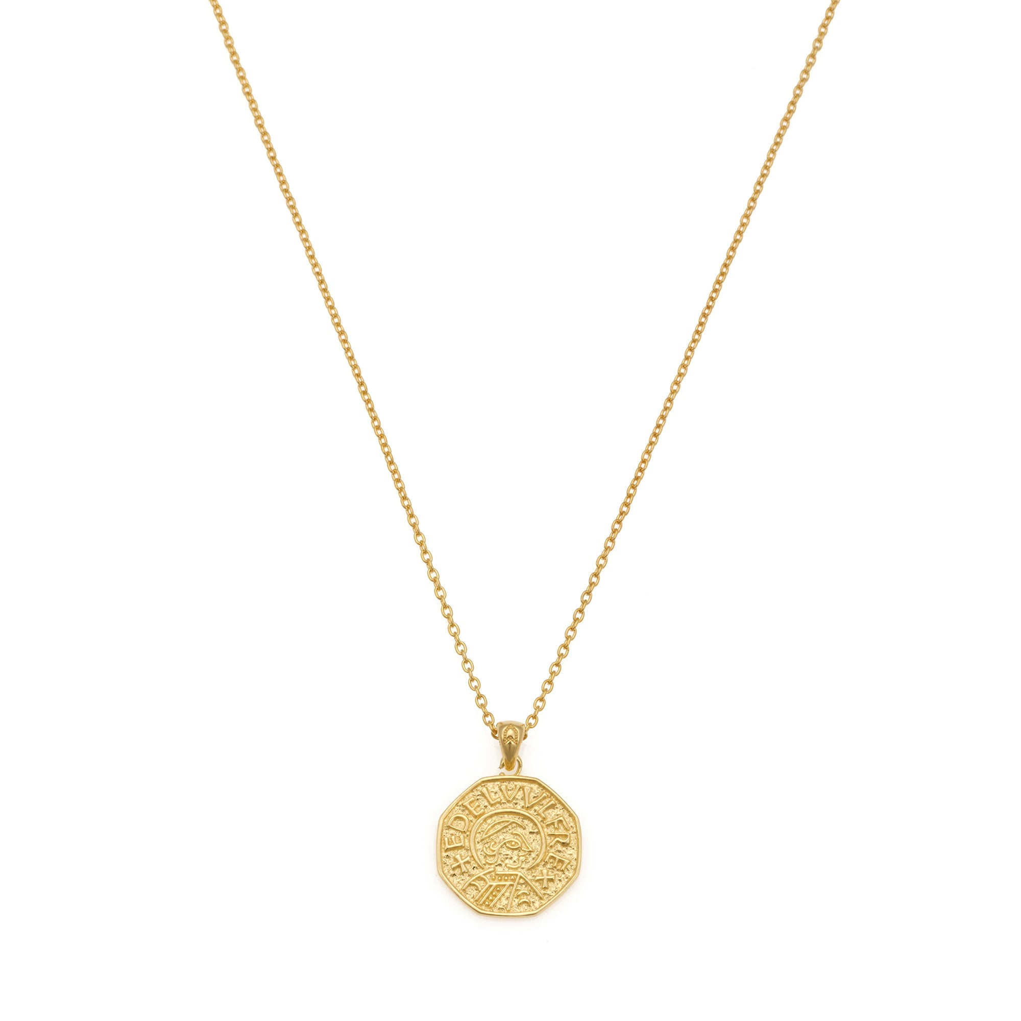 Aethelwulfs Hoard Necklace In Gold
