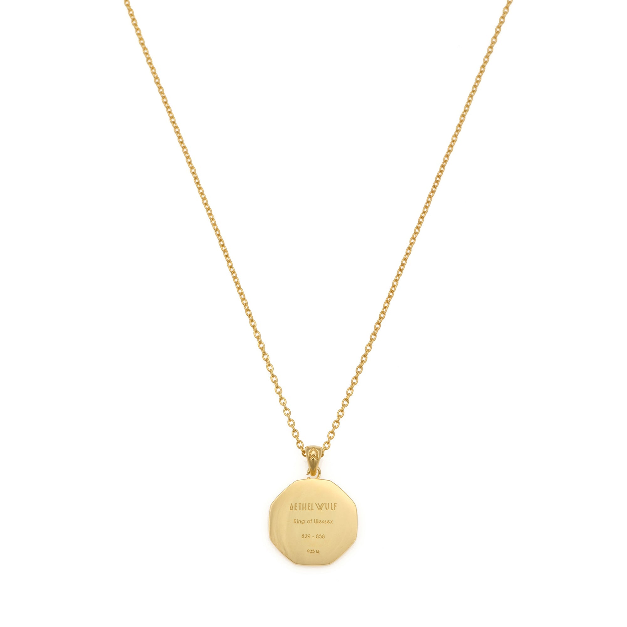 Aethelwulfs Hoard Necklace In Gold
