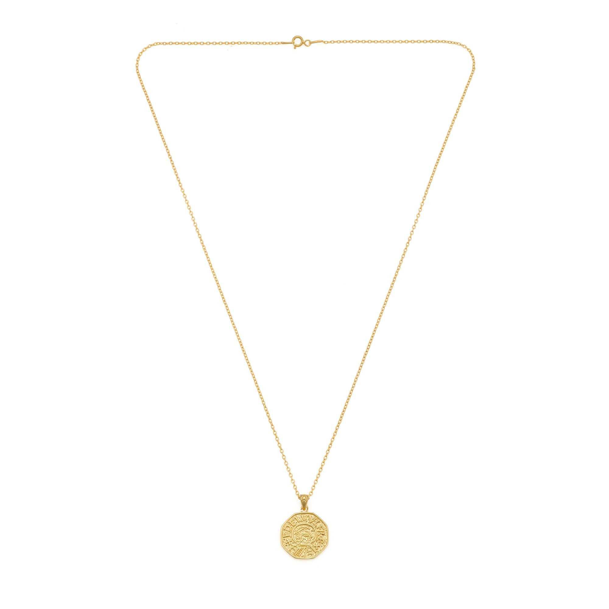 Aethelwulfs Hoard Necklace In Gold