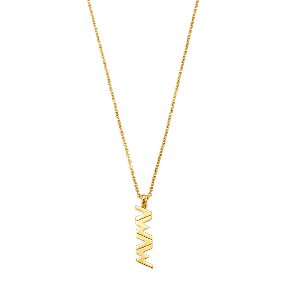 Aw Necklace In Gold