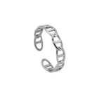 Bar Ring In Silver