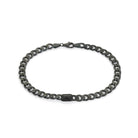 Black Baguette Bracelet In Oxide