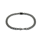 Black Baguette Bracelet In Oxide