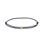 Black Chance Bracelet In Gold