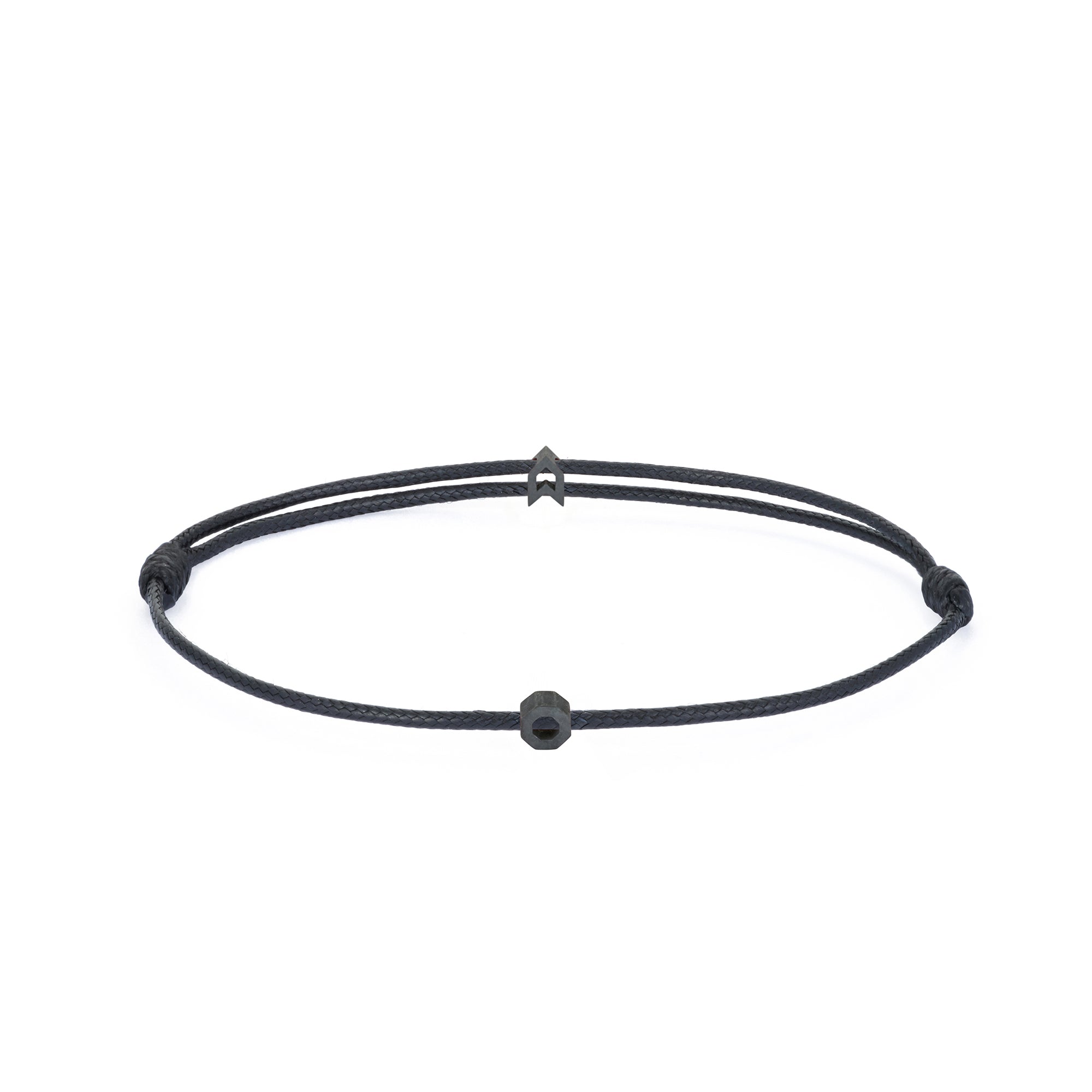 Black Chance Bracelet In Oxide