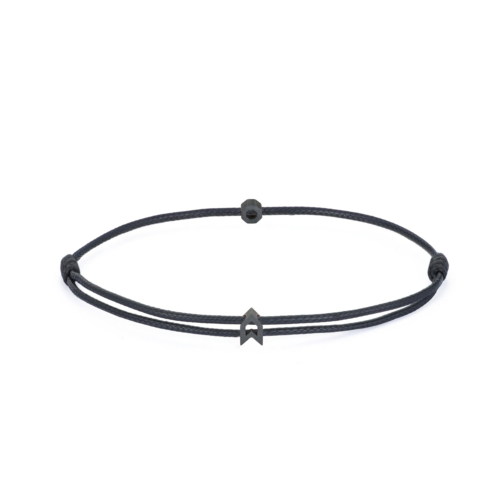 Black Chance Bracelet In Oxide