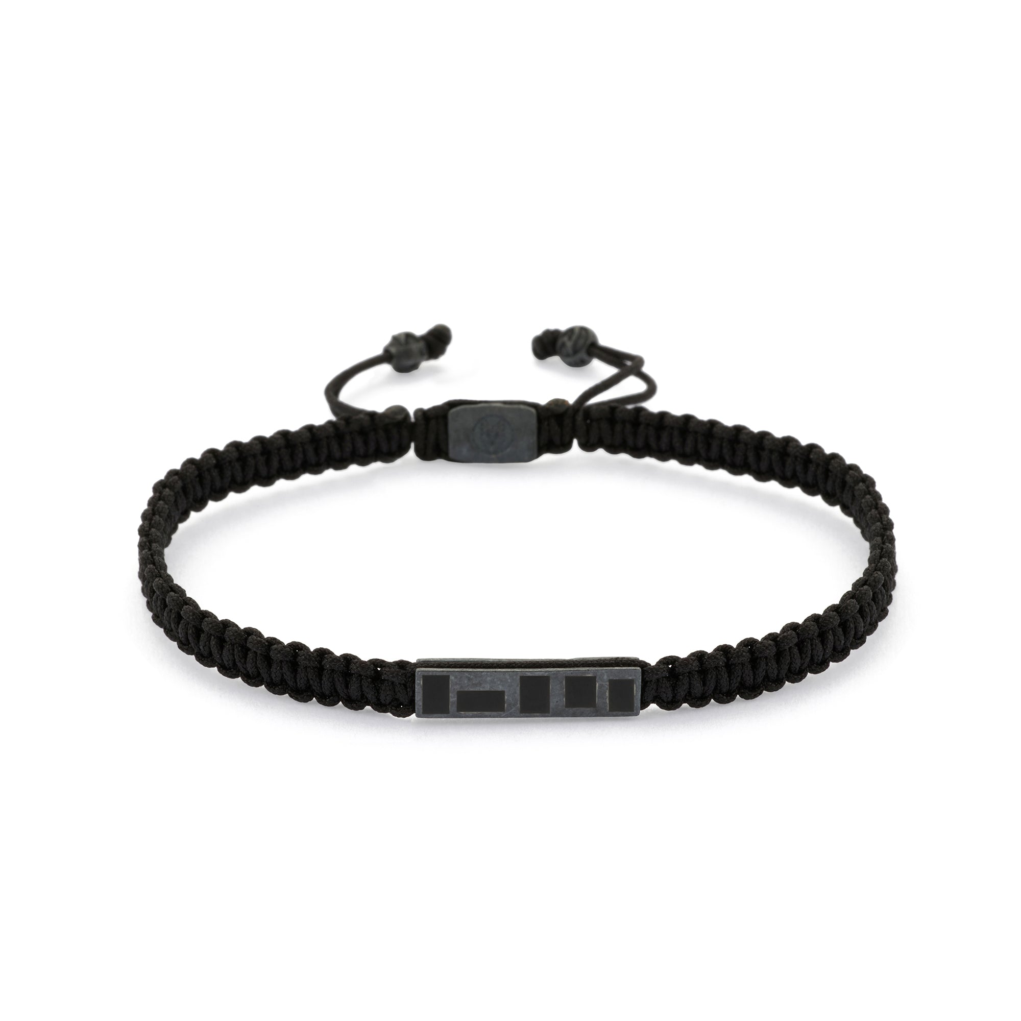 Black Wall Bracelet In Oxide