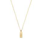 Black Wall Necklace In Gold