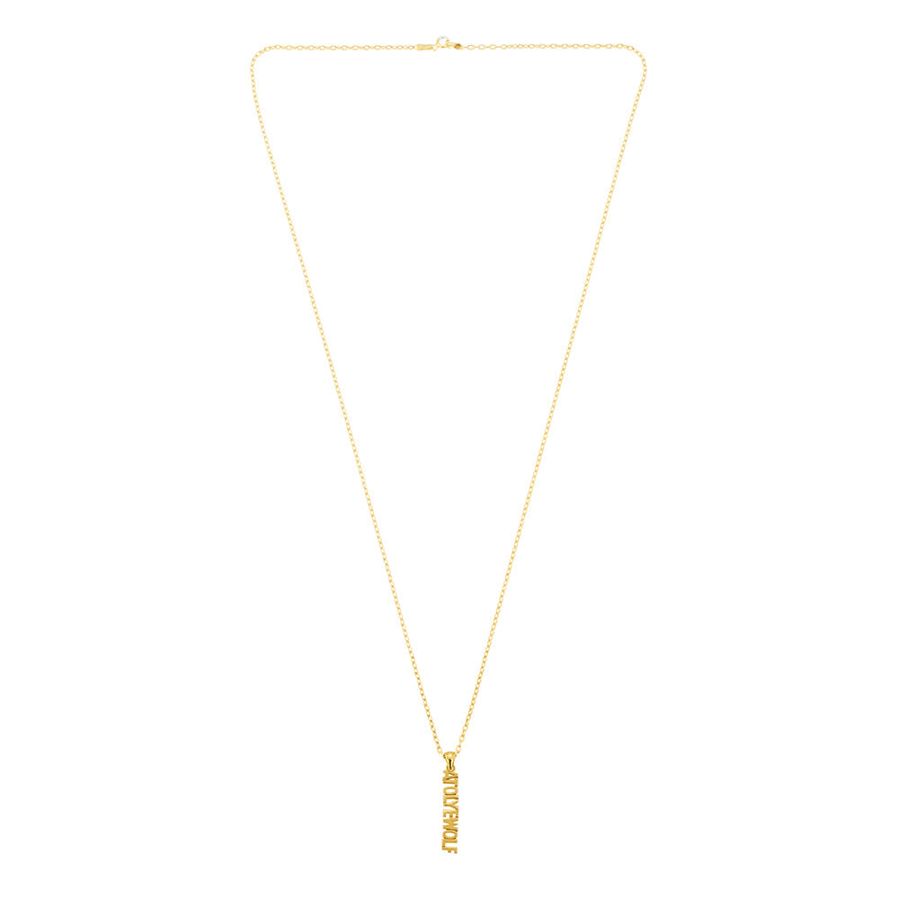 Atolyewolf Necklace In Gold