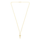 Broken Sword Necklace In Gold
