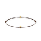 Brown Chance Bracelet In Gold