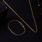 Cable Bracelet In Gold