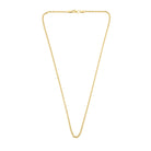 Cable Necklace In Gold