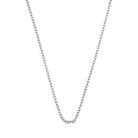 Cable Necklace In Silver