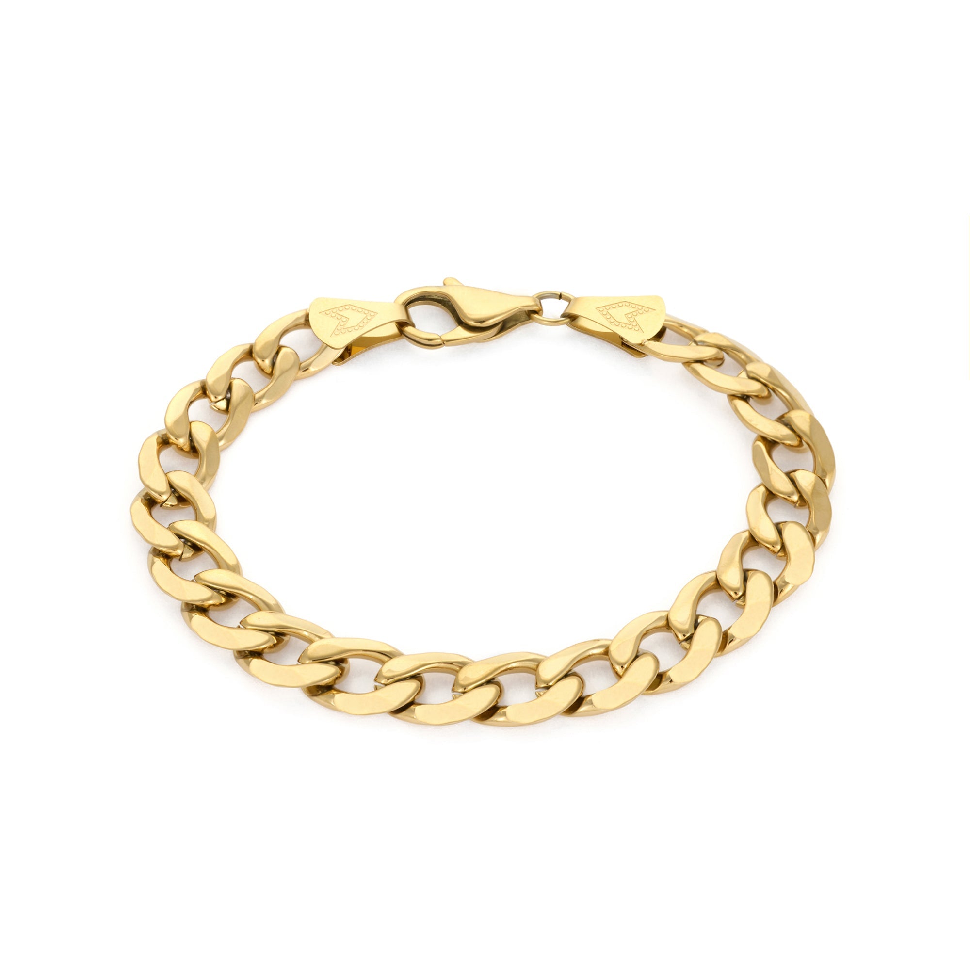 Curb Chain Bracelet In Gold