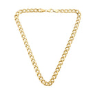 Curb Chain Necklace In Gold