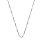 Curb Necklace In Silver