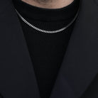 Curb Necklace In Silver