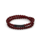 Double Agate Bracelet In Oxide