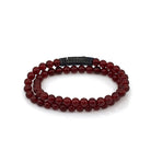 Double Agate Bracelet In Oxide