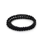 Double Onyx Bracelet In Oxide