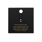 Empty Octagon Necklace In Gold