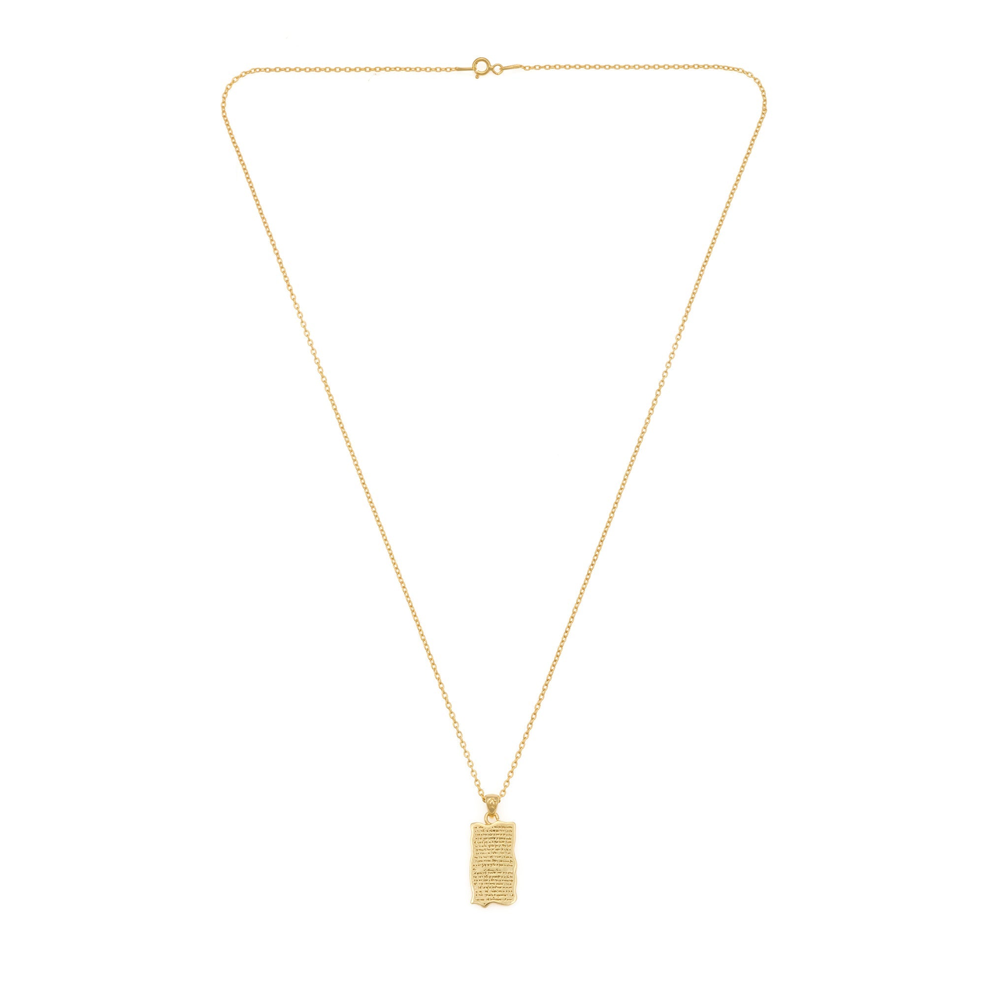 Ethelwulf Will Necklace In Gold