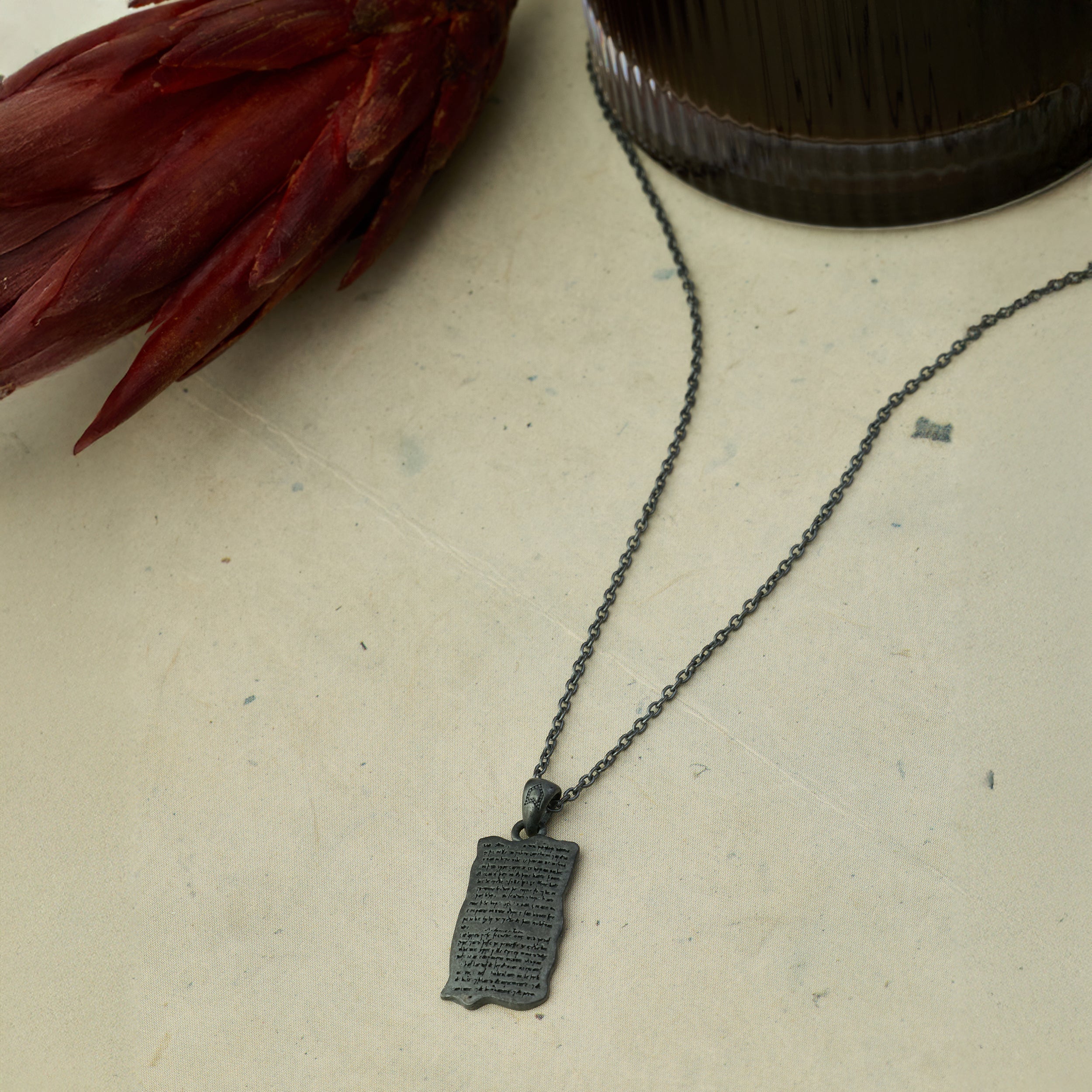Ethelwulf Will Necklace In Oxide