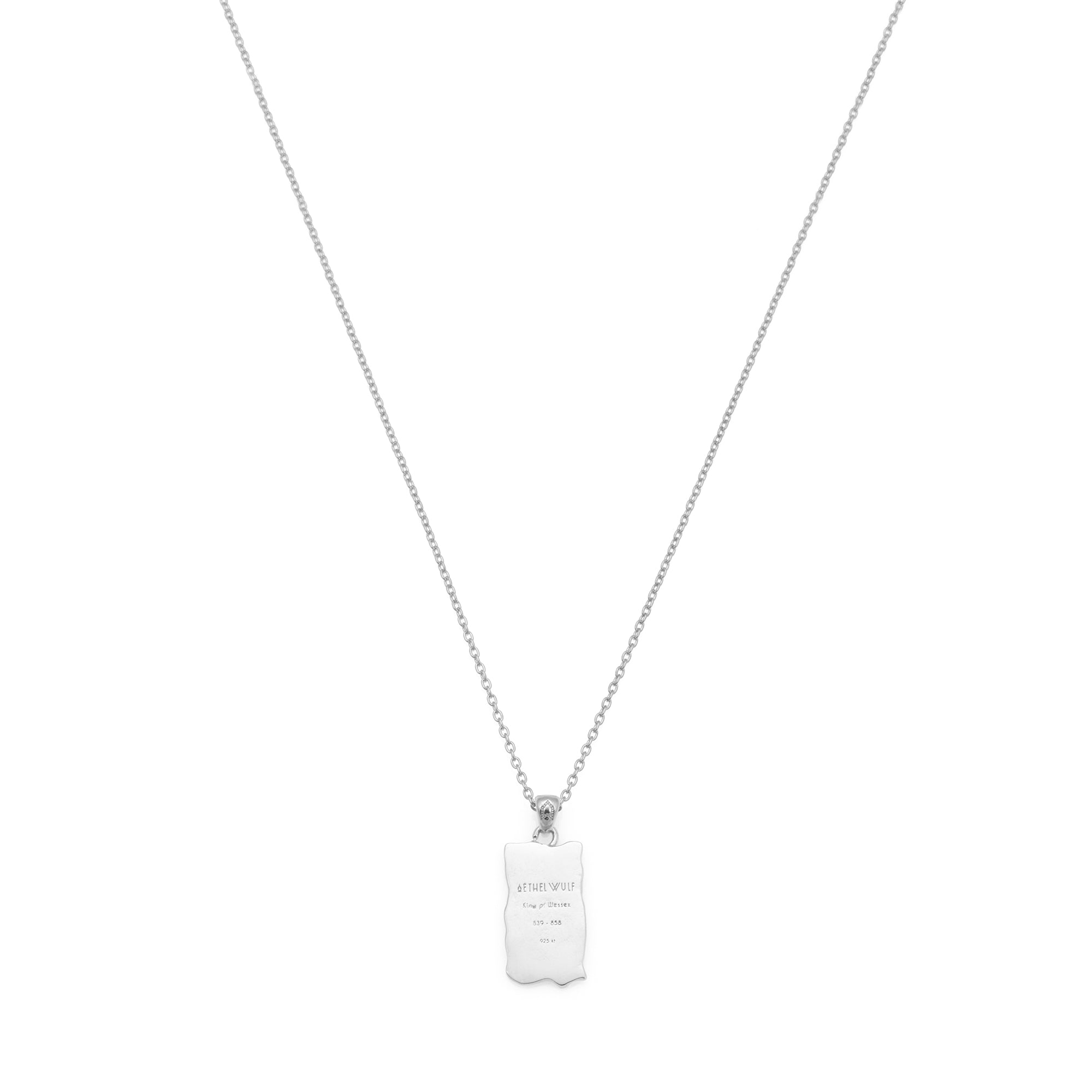 Ethelwulf Will Necklace In Silver