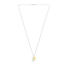 Gold And Silver Plates Necklace