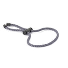Grey Lace Bracelet In Oxide
