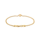 Alphabet Chain Bracelet In Gold