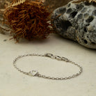 Heart Bracelet In Silver