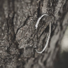 Helical Chain Bangle In Silver