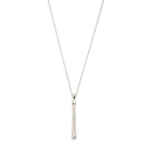 Helical Chain Necklace In Silver