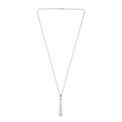 Helical Chain Necklace In Silver