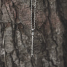 Helical Chain Necklace In Silver
