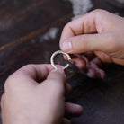 Helical Chain Ring In Gold