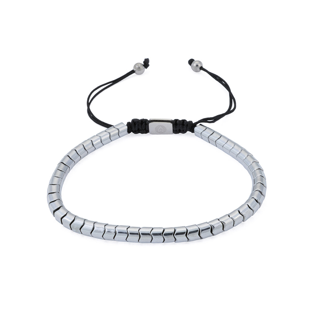 Hematite Bracelet In Silver