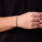 Hematite Bracelet In Silver