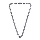 Inlaid Chain Necklace In Oxide