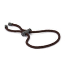 Brown Lace Bracelet In Oxide