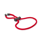 Red Lace Bracelet In Oxide