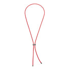 Red Lace Necklace In Oxide