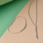 Knot Bracelet In Silver