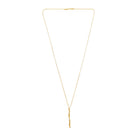 Knot Necklace In Gold